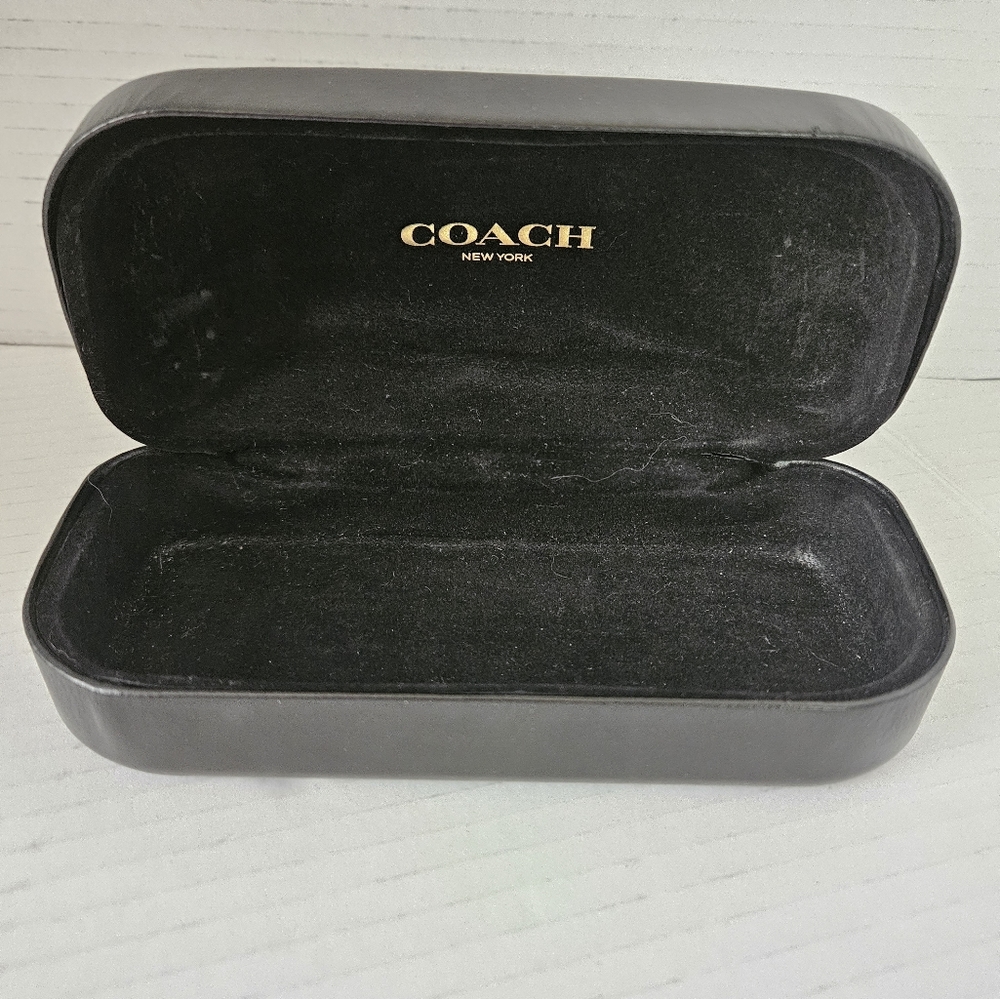 Coach black sunglasses case - Picture 3 of 4